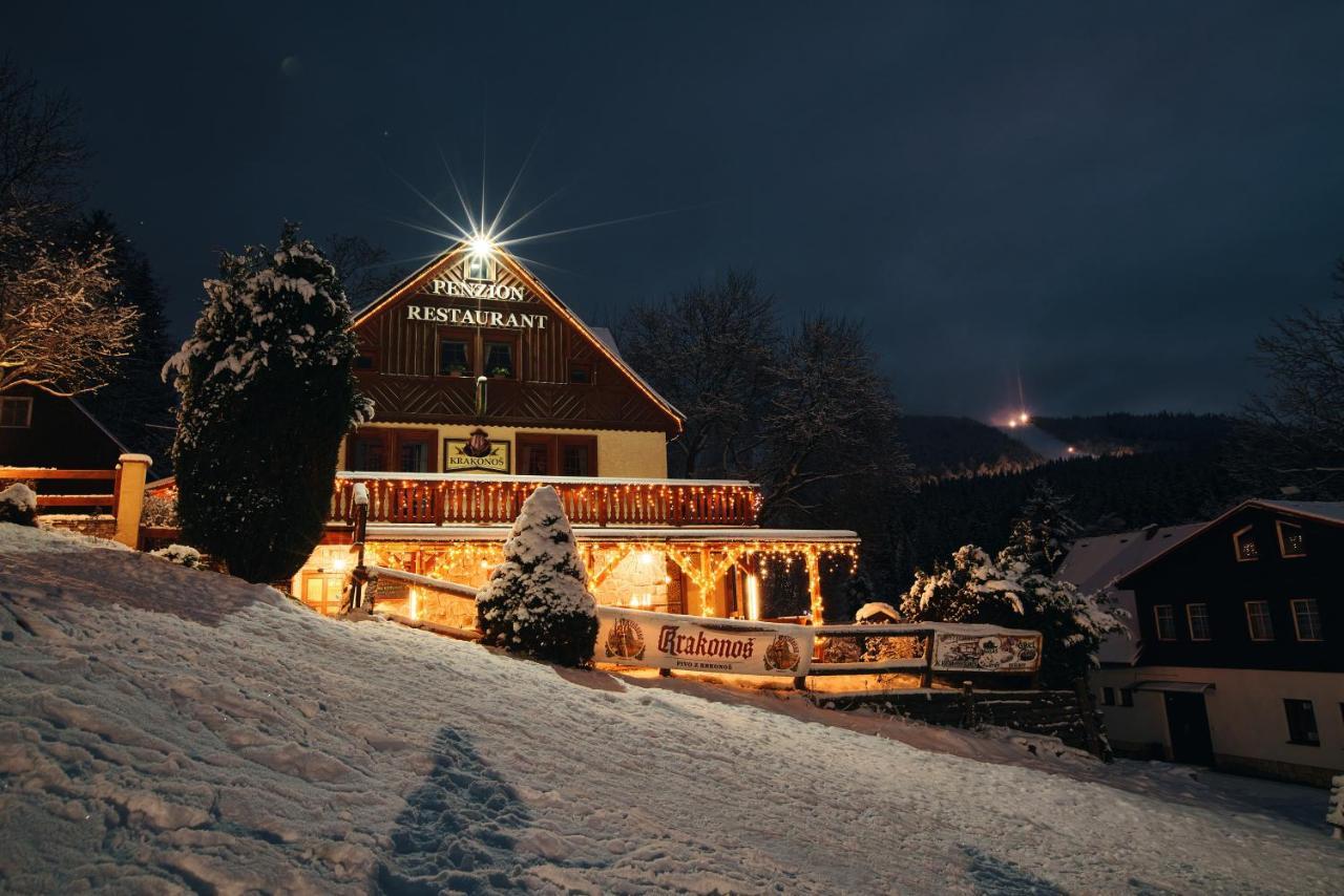 Pension & Restaurant Krakonos 하라포프 외부 사진