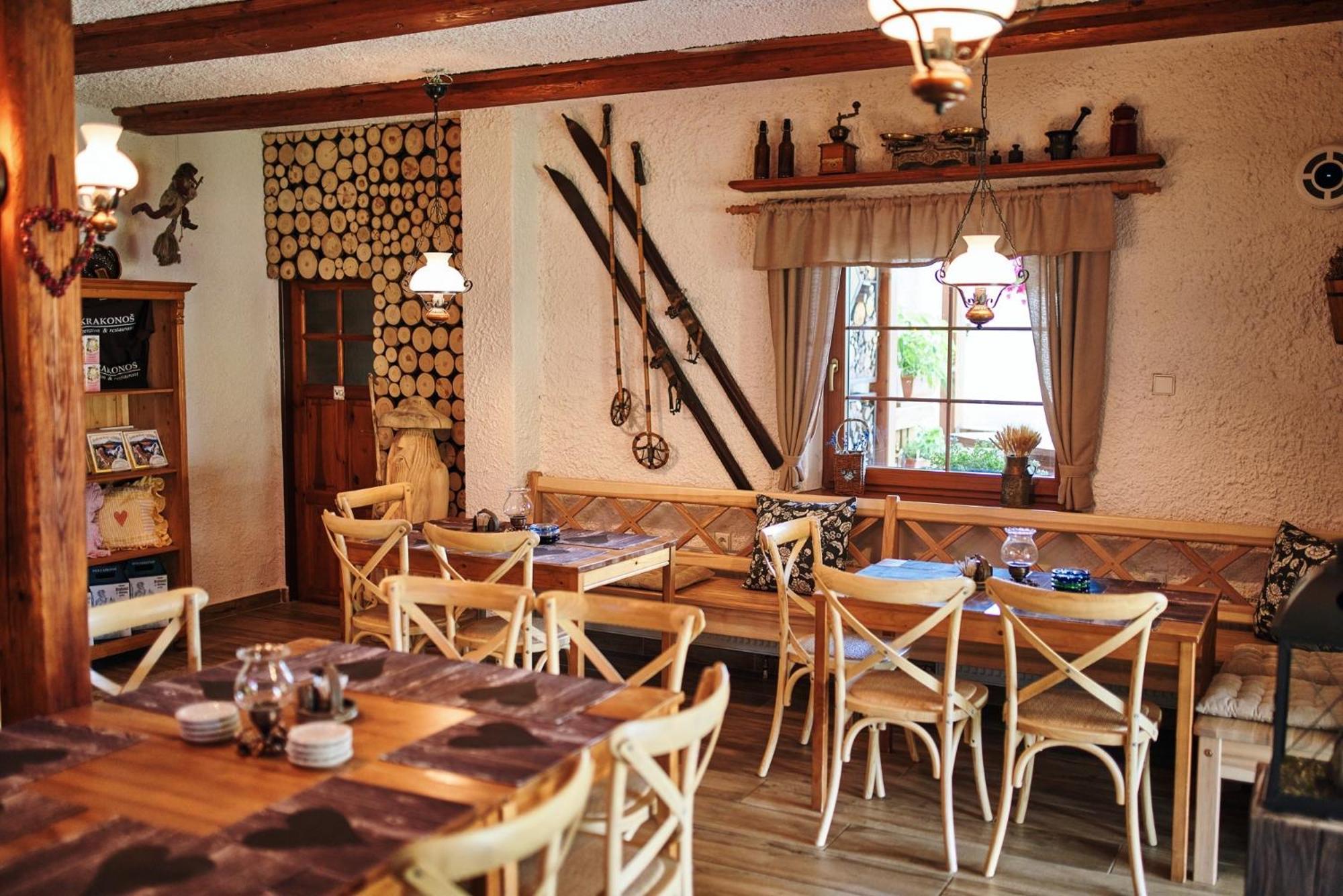 Pension & Restaurant Krakonos 하라포프 외부 사진