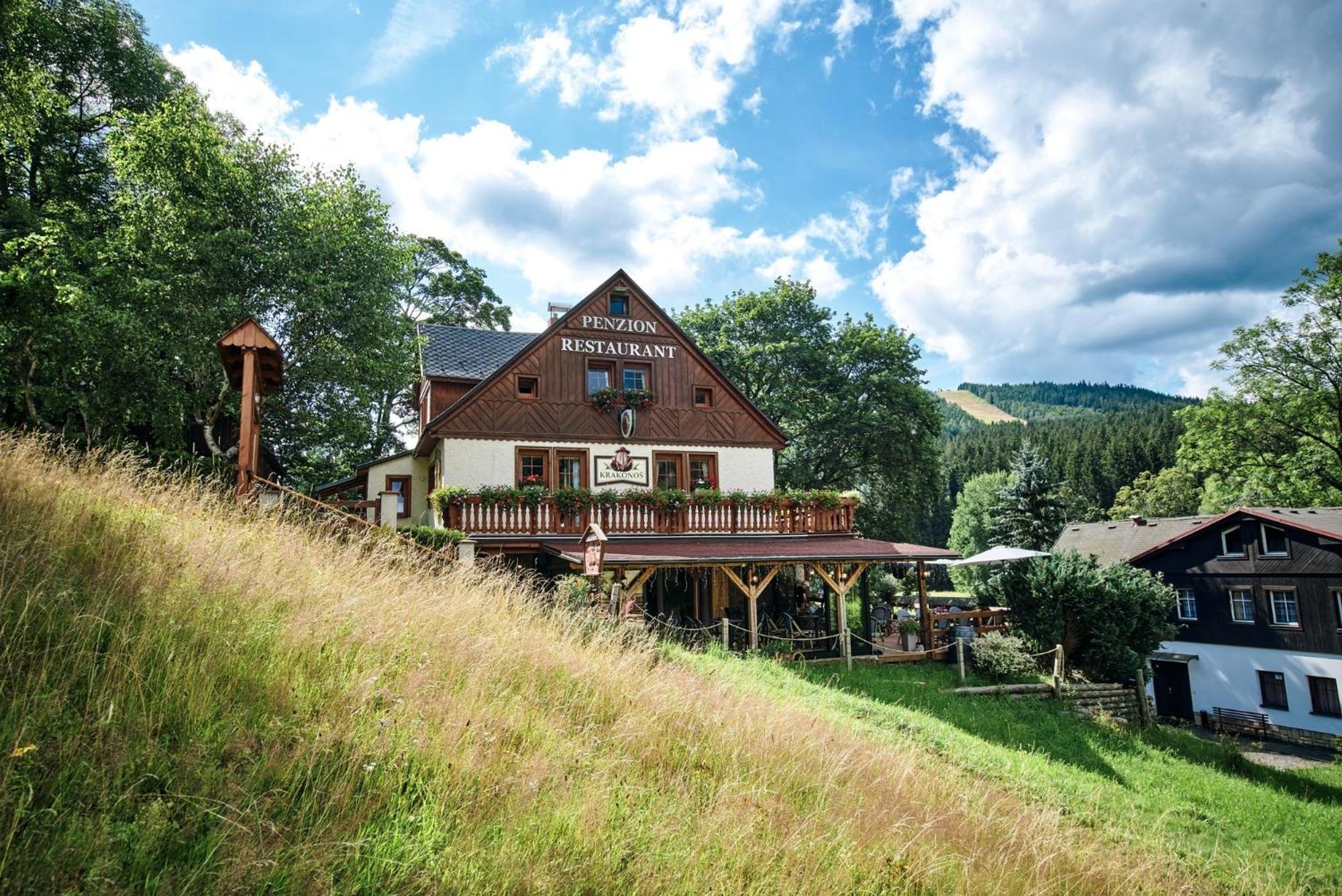 Pension & Restaurant Krakonos 하라포프 외부 사진